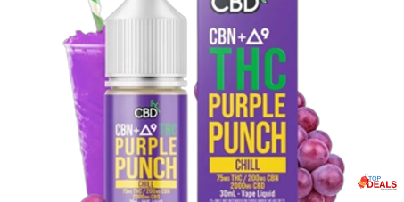 THC VAPE JUICE PURPLE PUNCH IN Khanewal	03020019191 