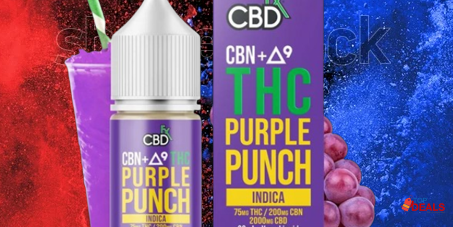 THC Vape Juice Purple Punch In  Quetta	03020019191 